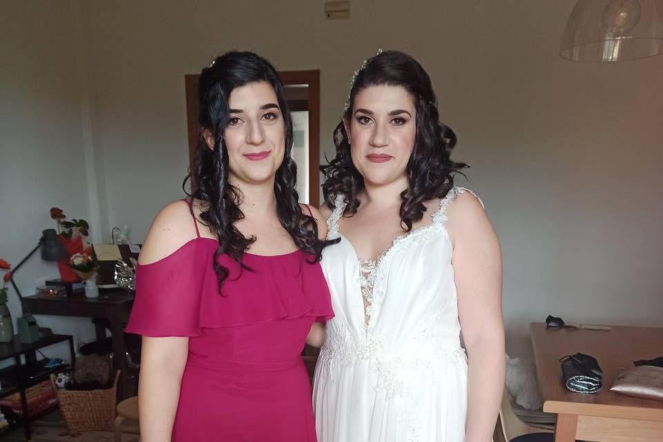 Trucco e acconciatura sposa