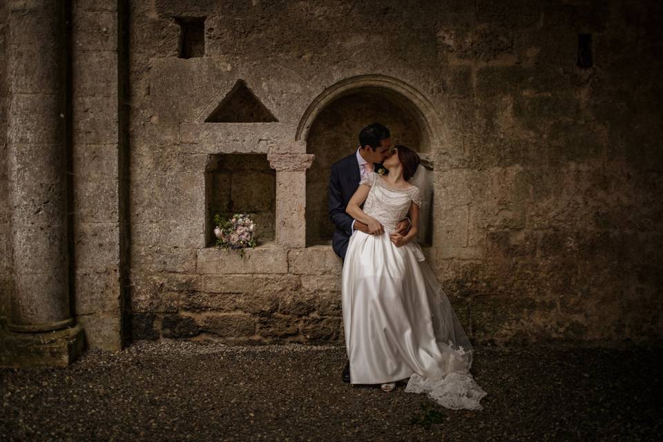 Bacio sul ponte vecchio