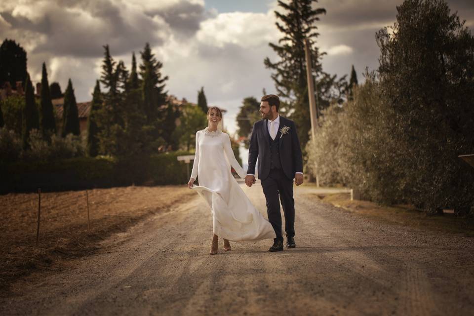 Matrimonio nel Chianti