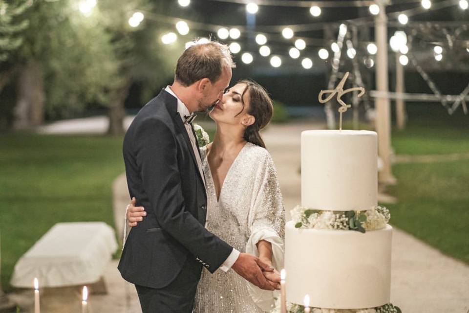 Groom and bride