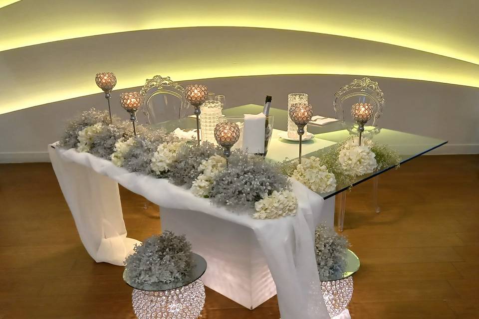 Tavolo Sposi Location Esterna