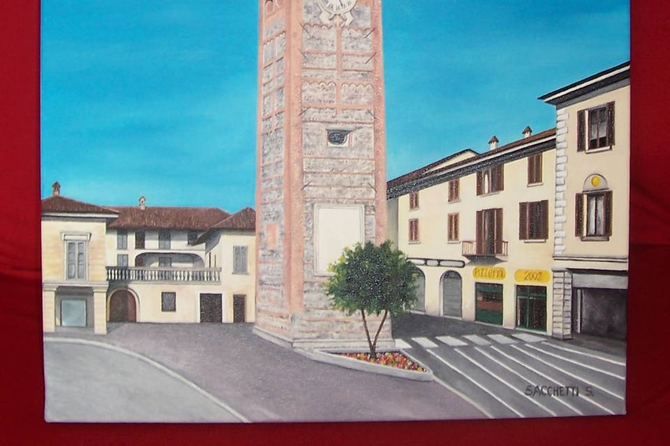 Campanile di Oleggio 50*40