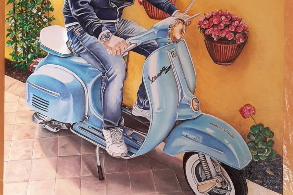 Ritratto di Andrea 50*60