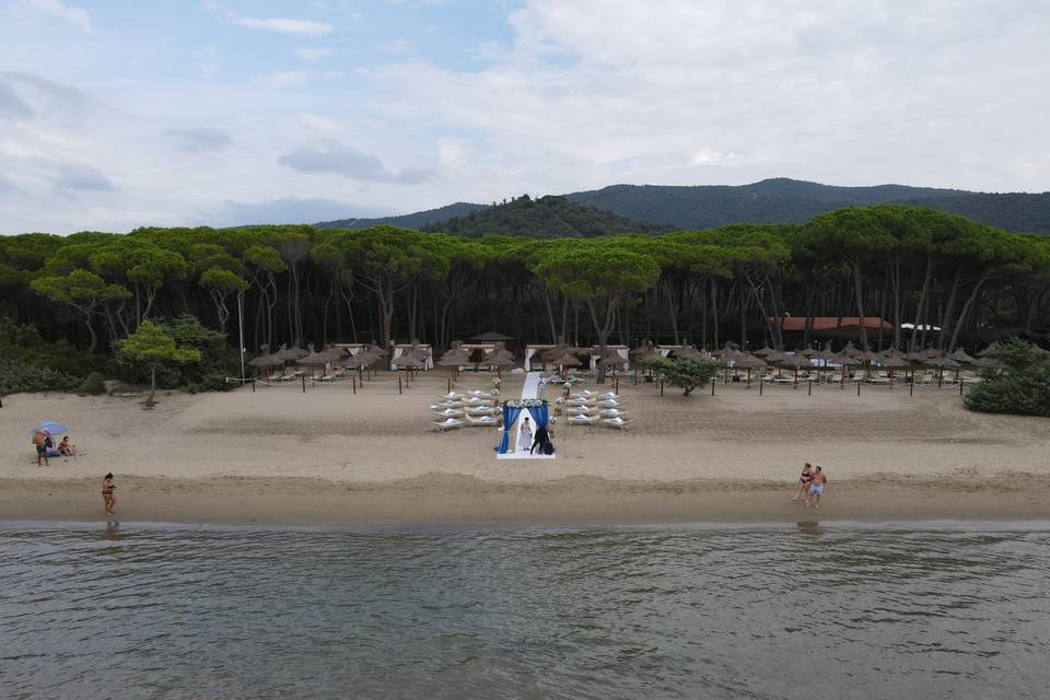 Rito civile spiaggia