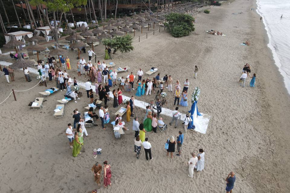 Matrimonio in spiaggia