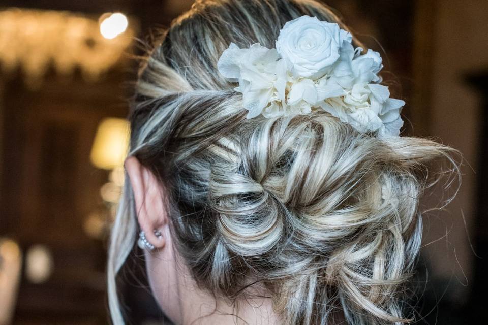 Bridal hair