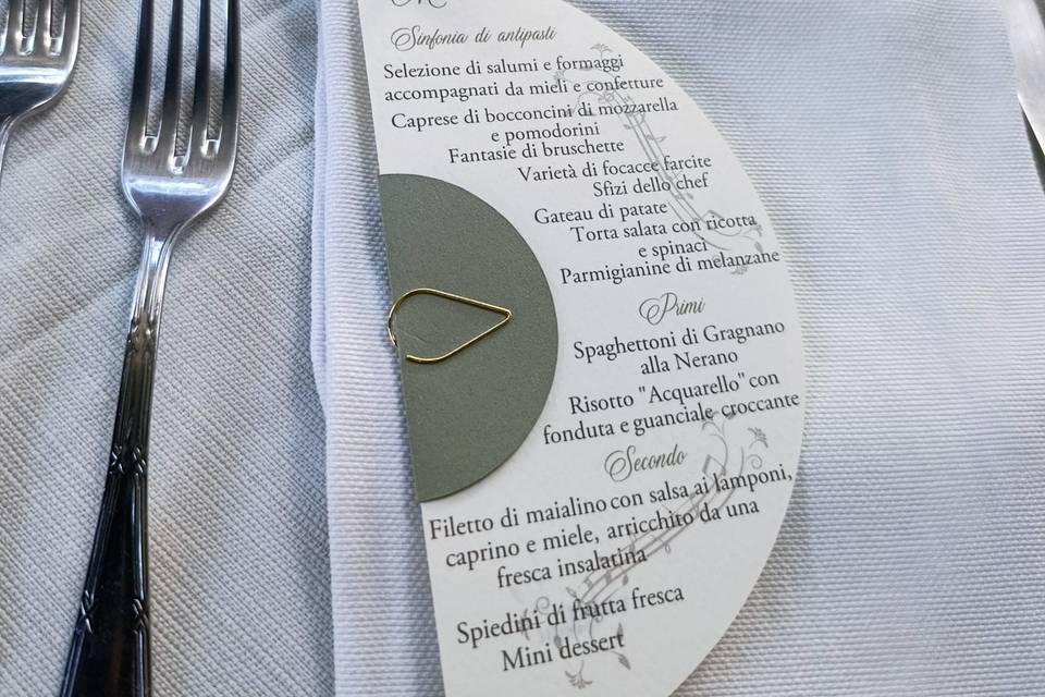 Menù tema musica