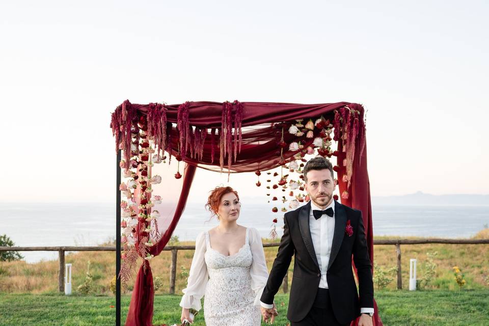 Romantic Wedding in Tropea