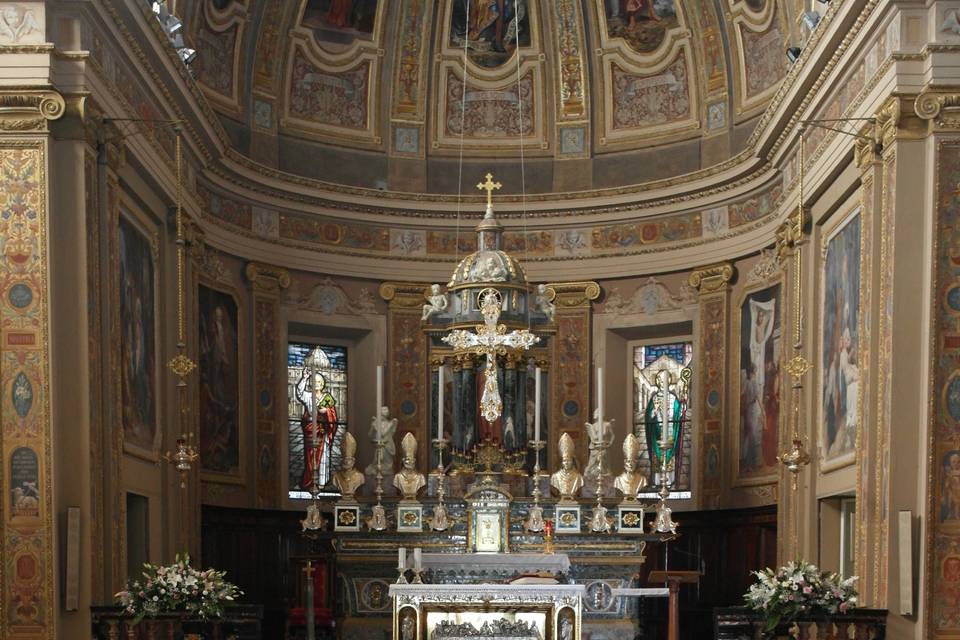 Allestimento chiesa