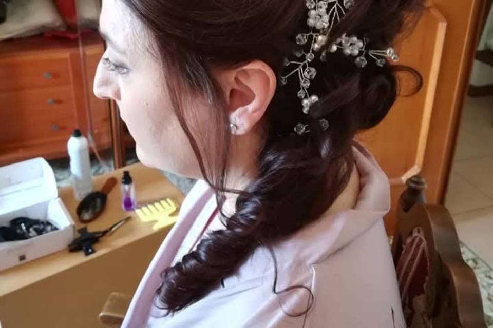 Una sposa simpatica ed elegant