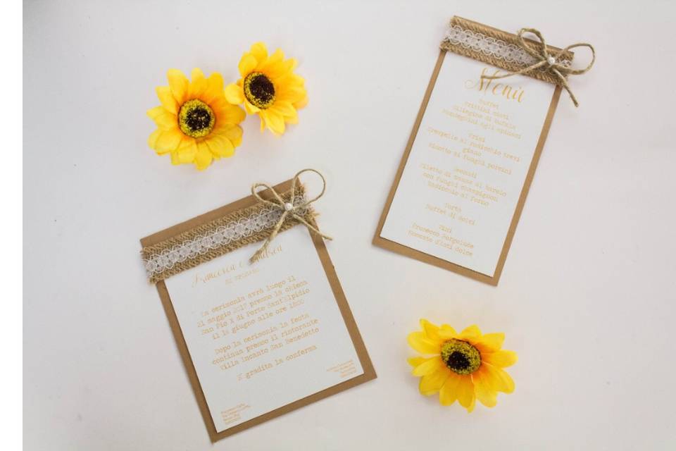 Wedding stationery