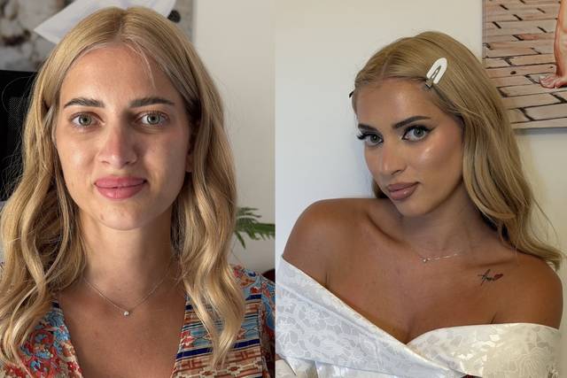 Trucco sposa per Liuba