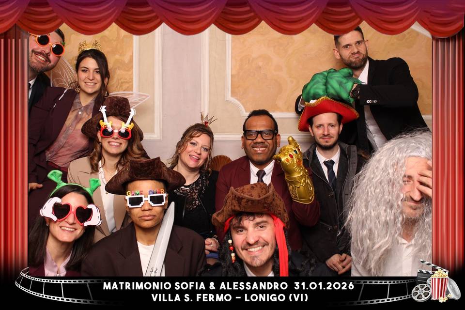 Matrimonio a tema Cinema