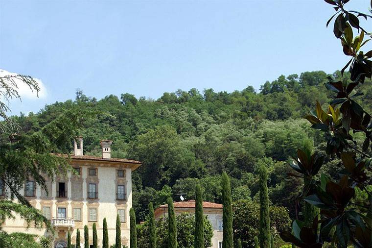 Il giardino della villa