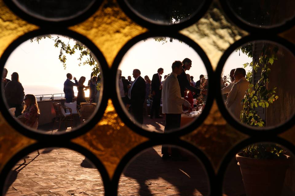 L'aperitivo al tramonto