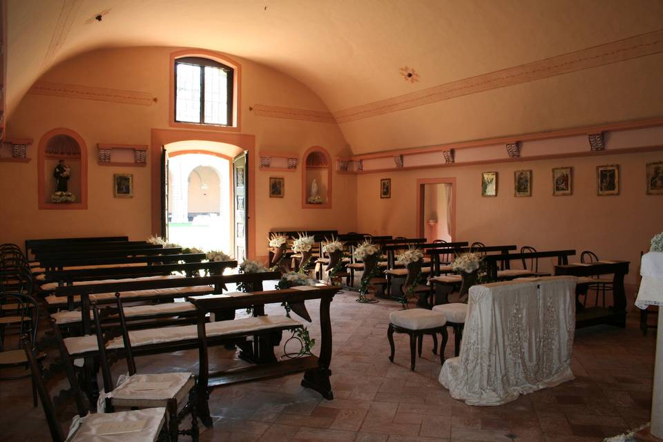 Chiesa Palazzo Barbò - navata