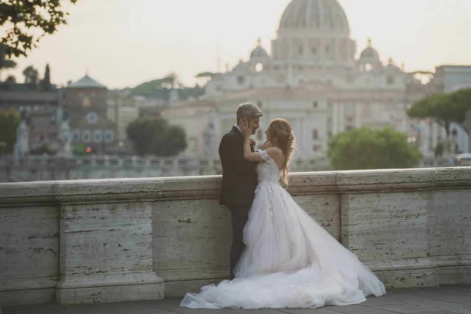 Wedding-ponte s .Angelo-Roma