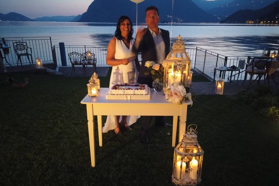 Matrimonio riva lago hotel