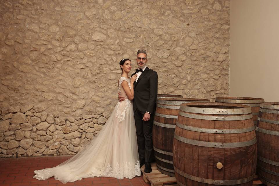 Matrimonio in cantina