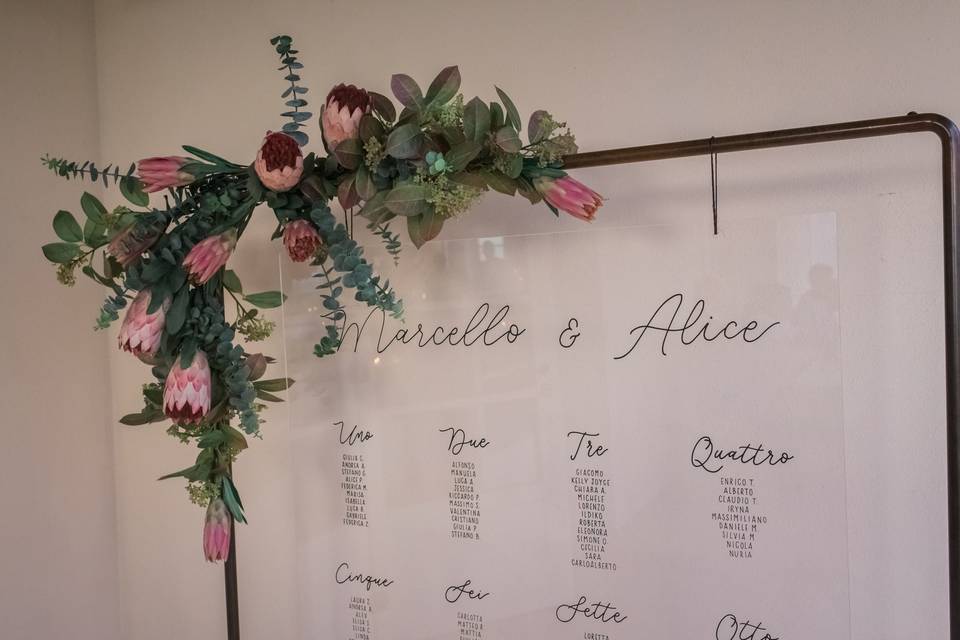 Tableau de mariage