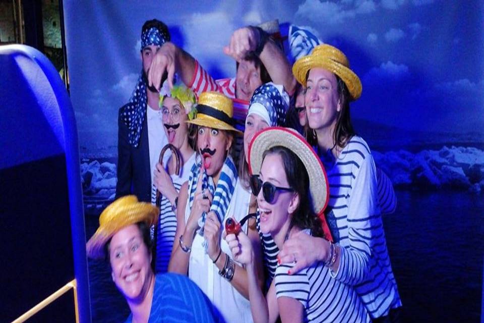 Tema mare photo booth