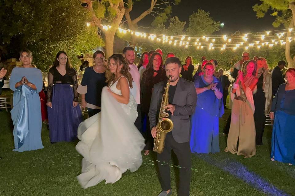 Sax live animation