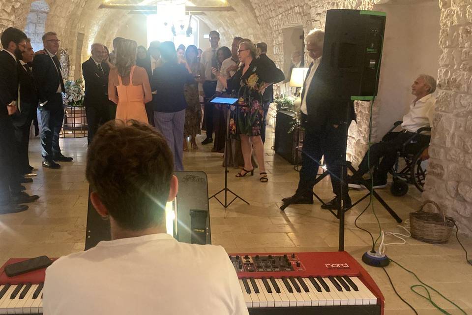 Live wedding