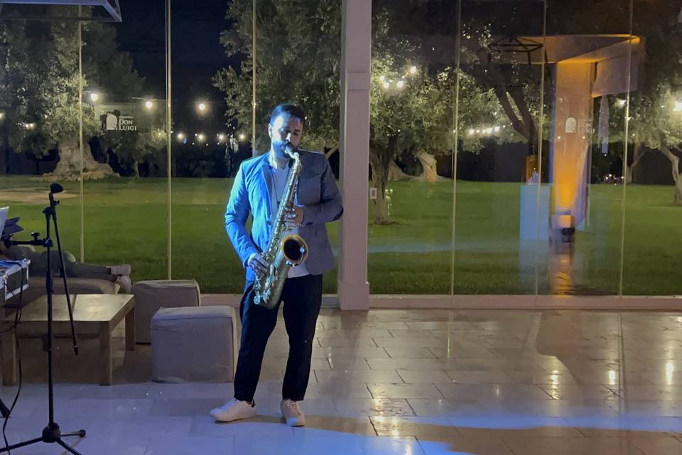 Sax wedding