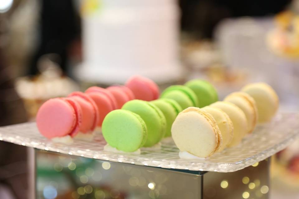 Buffet di frutta e dolci