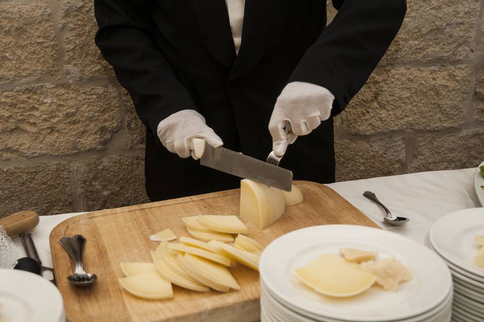 Il buffet di antipasti