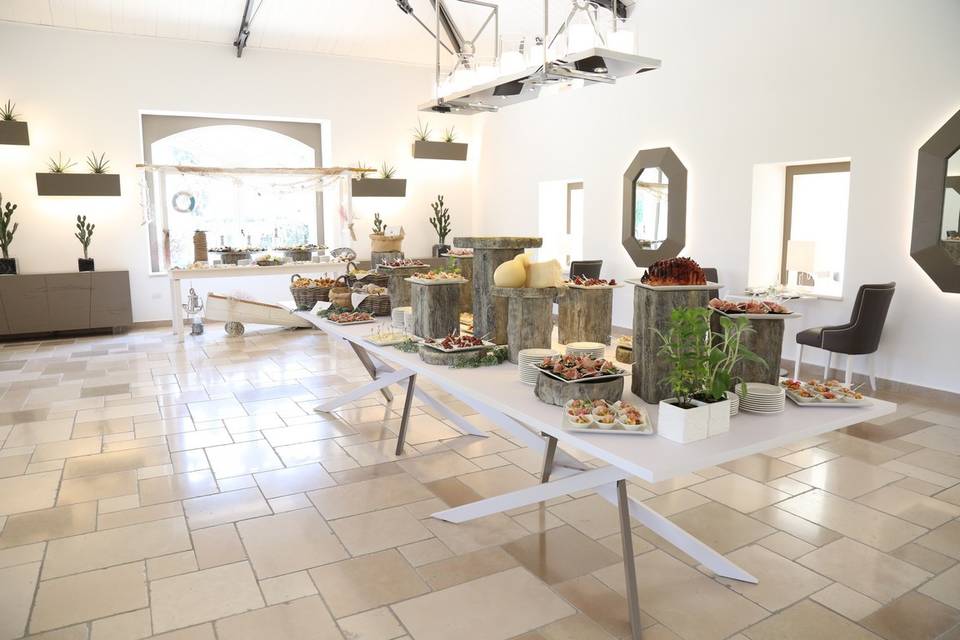 Buffet di antipasti