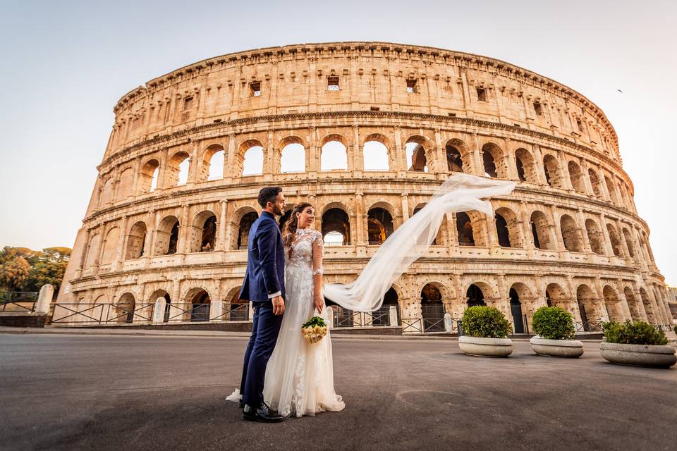 Matrimonio al Colosseo