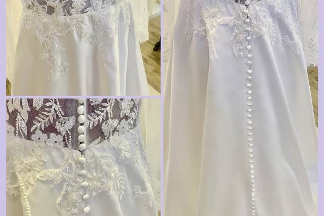 Dettaglio Abito da sposa