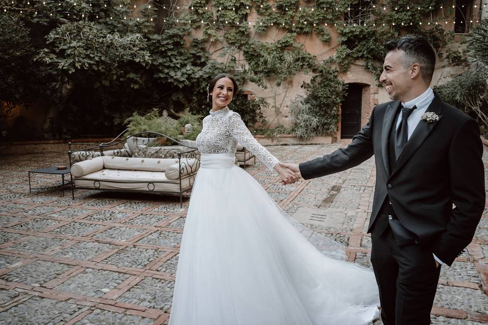 Bride and Groom photo