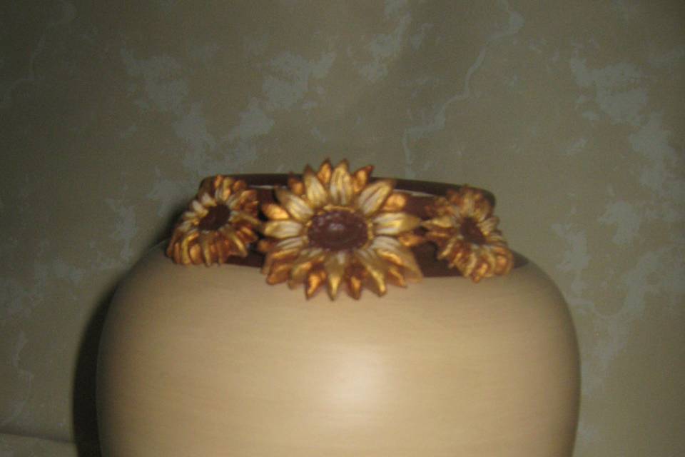 Vaso girasoli