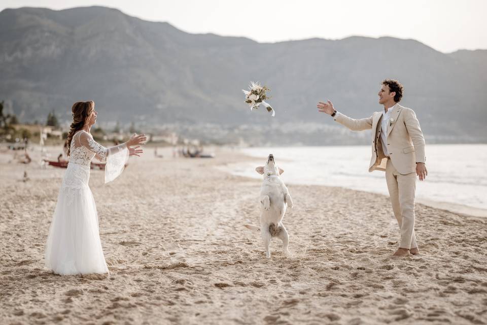 Bride and Groom photo