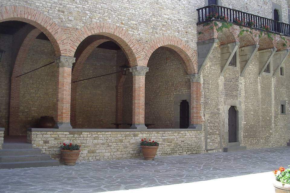 Corte lato loggia