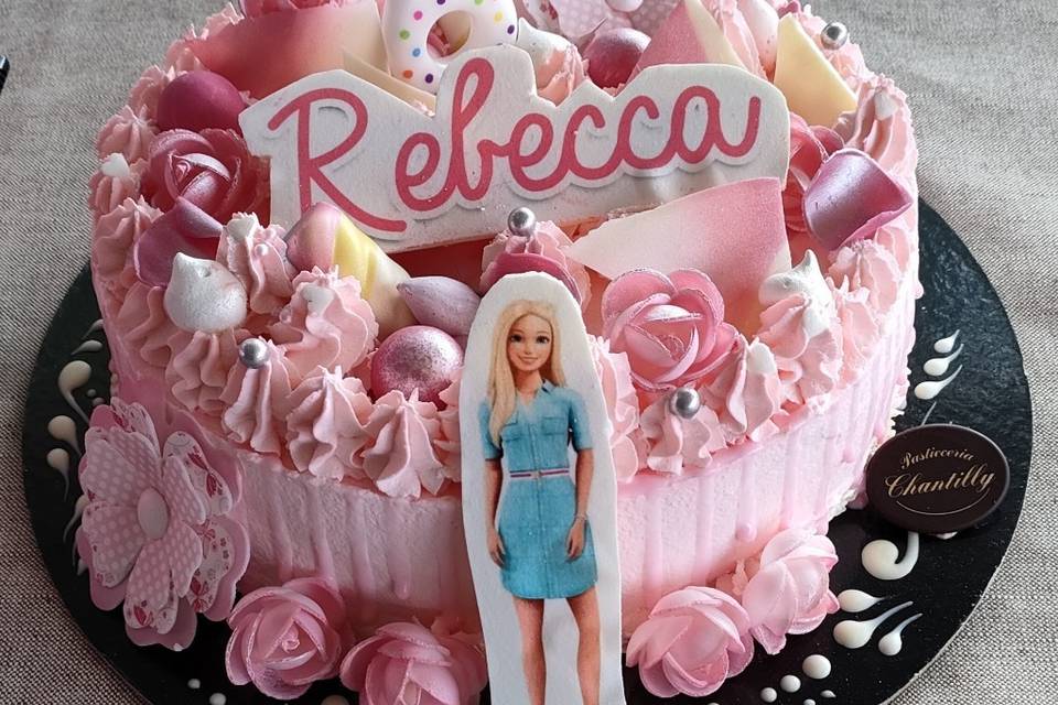 E per Rebecca una torta Barbie