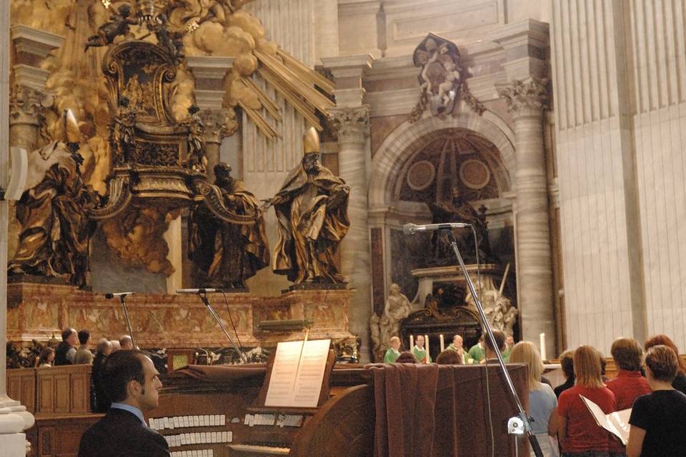 Organista a San Pietro