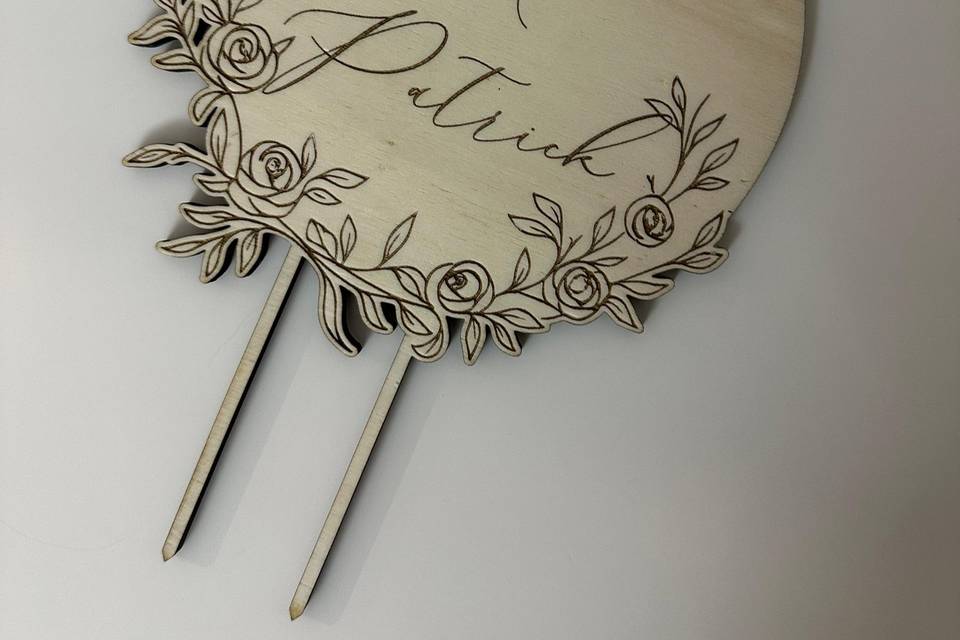 Cake topper