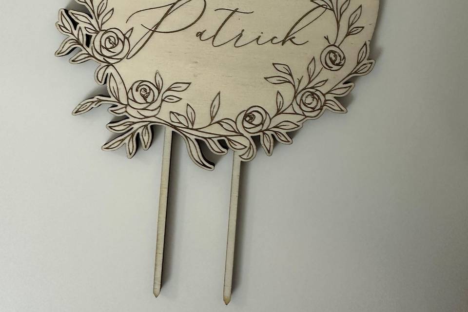 Cake topper