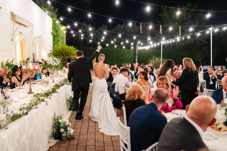 Banchetto in fontana