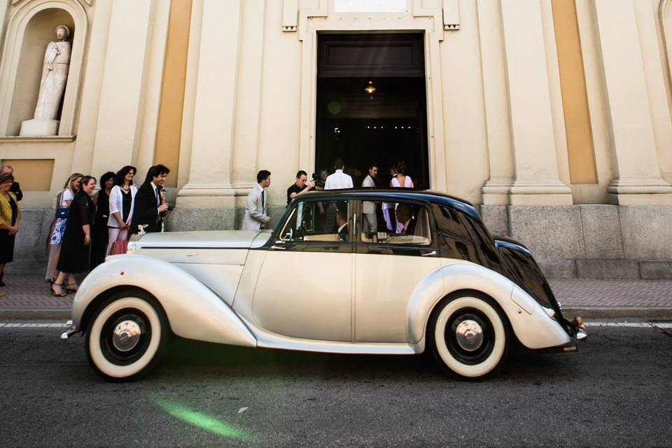 Bentley mk vi blu