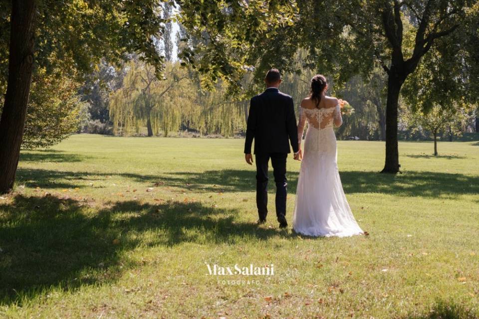 Sposi nel parco