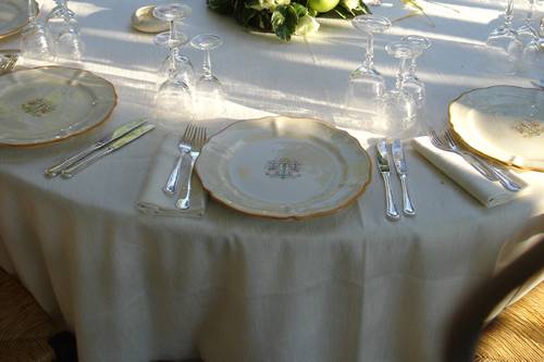 Masseria Cantone Ostuni: tavolo decorato