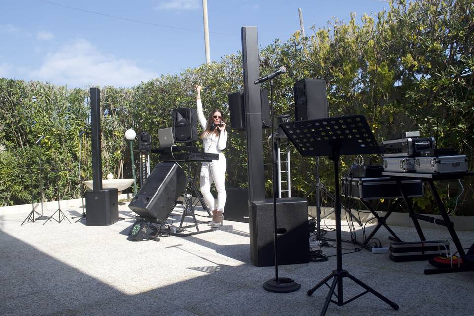 Impianto audio e luci