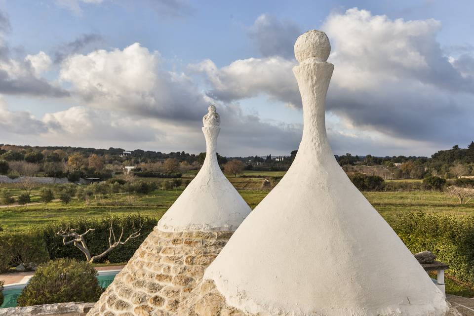 Vista dei Trulli