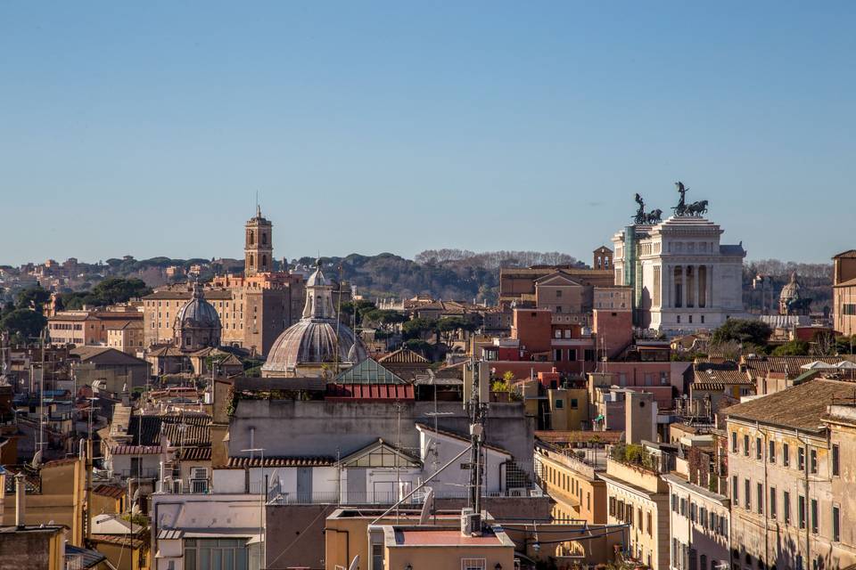 External view from the roof