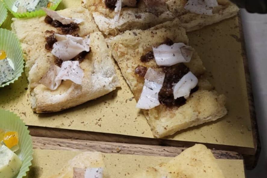 Lardo, composta e cioccolato
