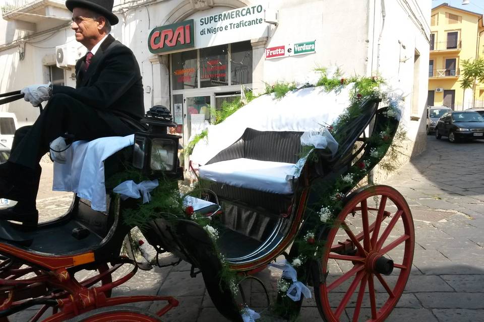 Carrozza d'epoca fine '800